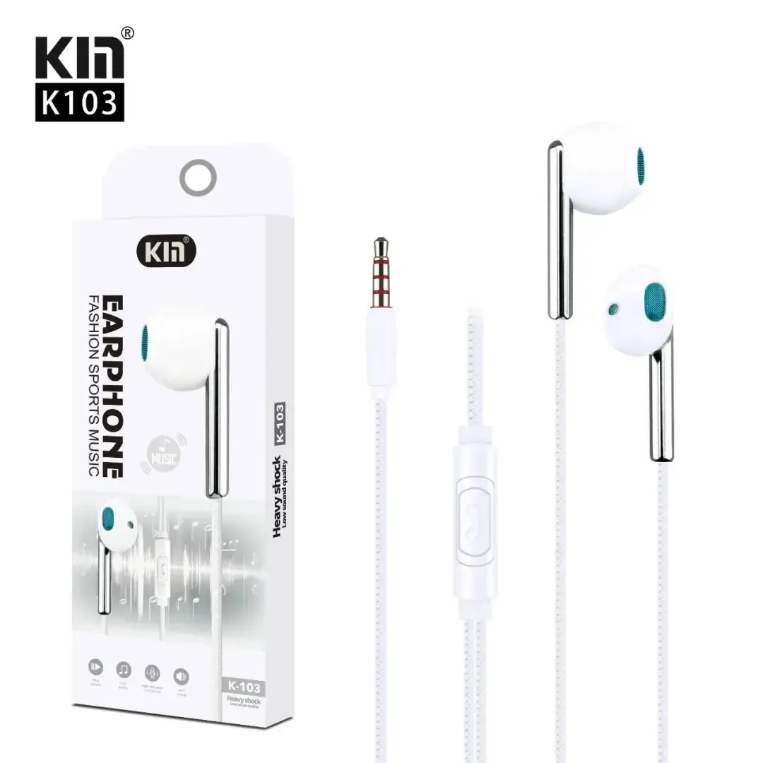 KIN K103 simli quloqchin mikrofon bilan