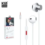 KIN K806 Simli Quloqchin 3.5 mm Mikrofon bilan - Image 2