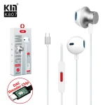 KIN K807 Simli Quloqchin Type-C 14mm 32 Om Mikrofon 1.2m - Image 2