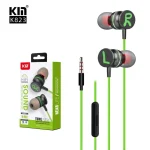 KIN K823 Simli Quloqchin 3.5 mm Mikrofon bilan - Image 3