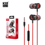 KIN K823 Simli Quloqchin 3.5 mm Mikrofon bilan - Image 2