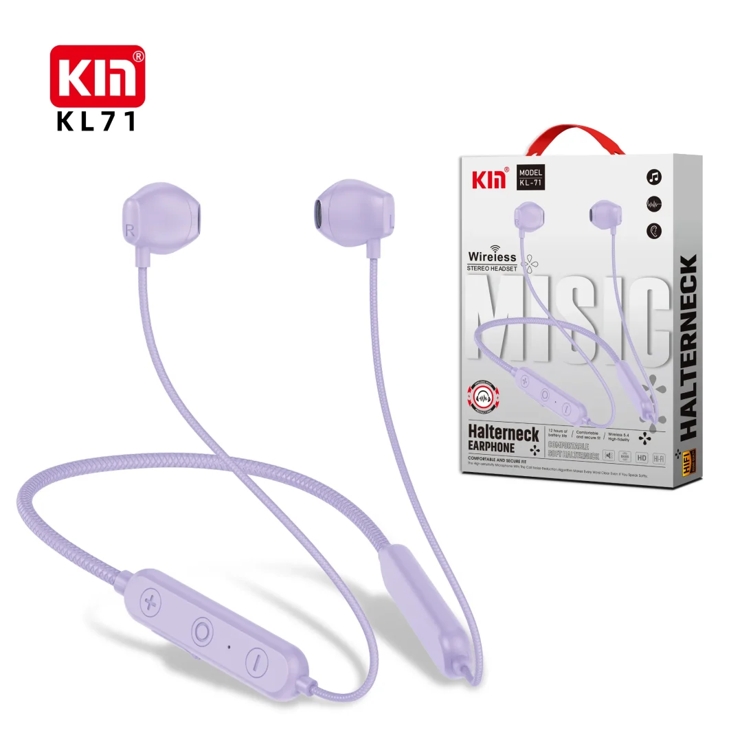 KIN KL71 Simsiz Quloqchin Bluetooth Mikrofon bilan - Image 5