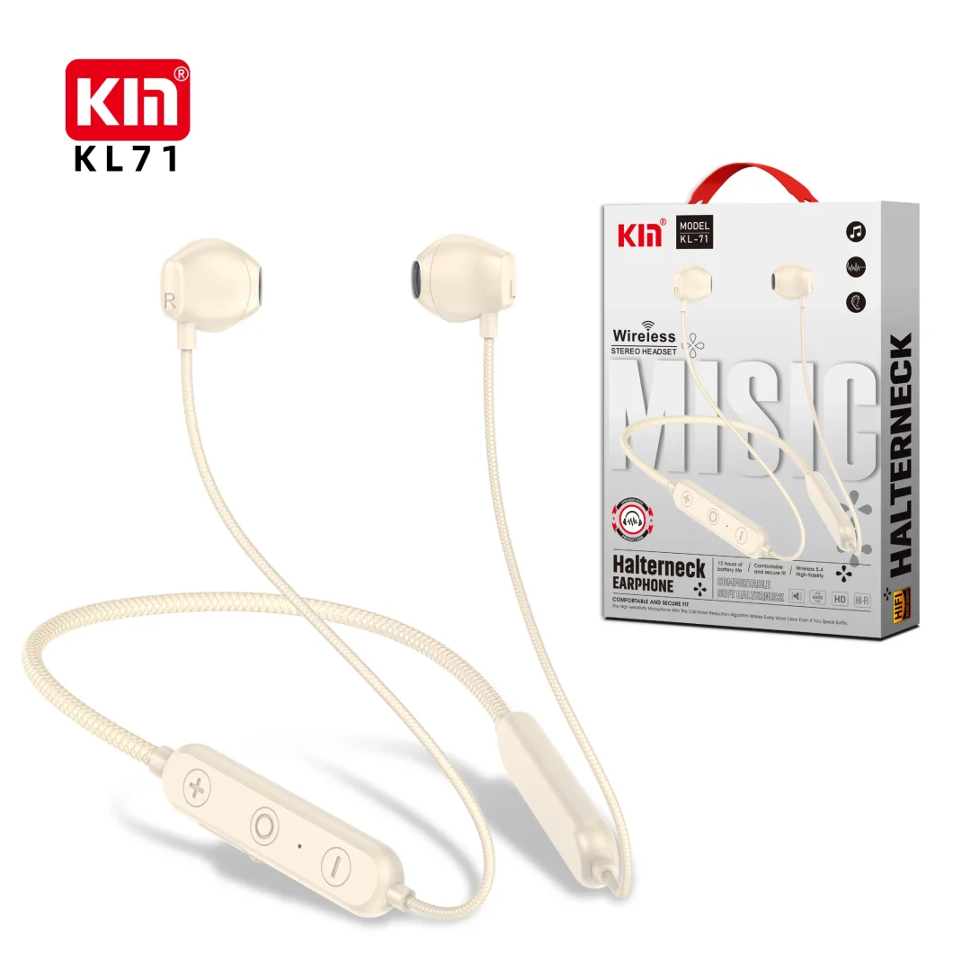 KIN KL71 Simsiz Quloqchin Bluetooth Mikrofon bilan - Image 4