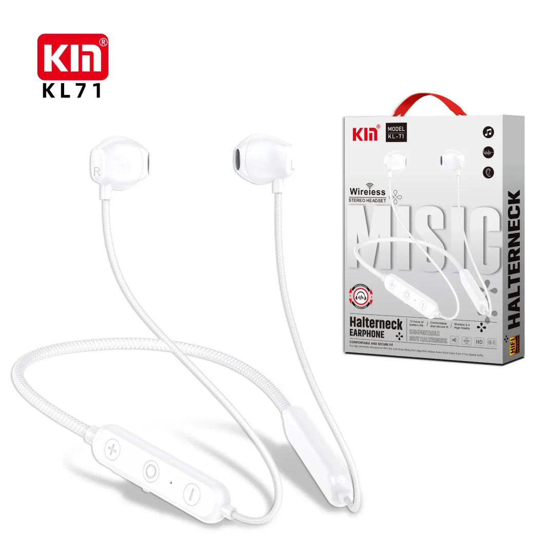 KIN KL71 Simsiz Quloqchin Bluetooth Mikrofon bilan - Image 3