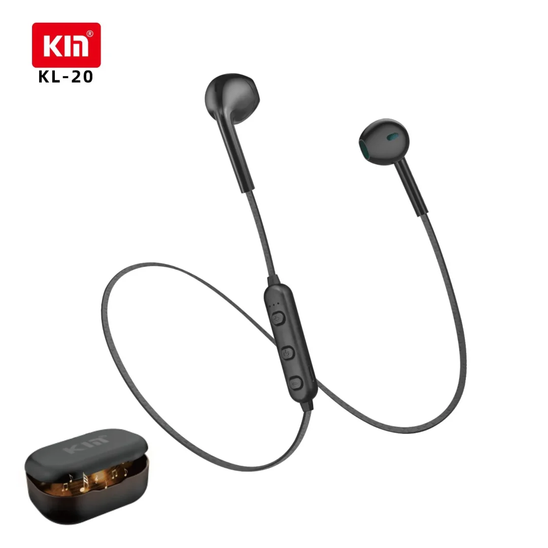 KIN KL20 Simsiz Quloqchin neckband Bluetooth Mikrofon bilan - Image 4