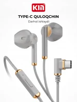 KIN K822C Type-C quloqchin mikrofon bilan