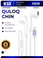 KIN K828 Simli Quloqchin Lightning iPhone uchun Mikrofon bilan - Image 2