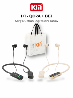 KIN KL100 Simsiz Quloqchin Bluetooth 1100 mAh ENC Mikrofon - Image 3