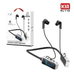 KIN KL118 Simsiz Quloqchin Neckband Bluetooth 5.4 48 soat TF LED - Image 4